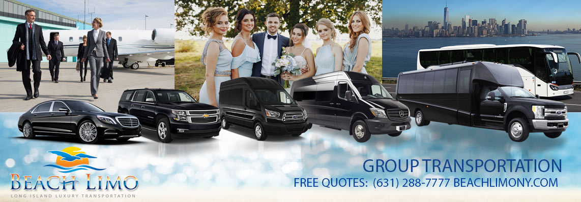 Long Island Executive Shuttle Group Transportation Service - Suffolk County business event group transportation Service